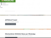 wasgau.de Webseite Vorschau