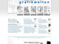 grafikwelten.de Webseite Vorschau