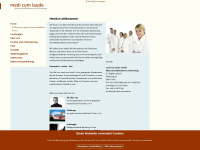 medicumlaude.de Webseite Vorschau