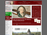 pleyel.at Webseite Vorschau