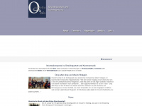 quartetto.info Webseite Vorschau