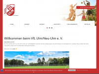 vflulm.de Webseite Vorschau
