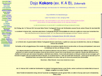 aikido-balingen.de Webseite Vorschau