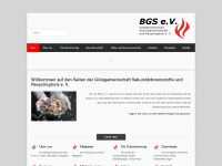 bgs-ev.de Webseite Vorschau