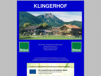 klingerhof.de Webseite Vorschau