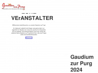 gaudium-zur-purg.at Webseite Vorschau