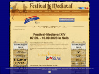 festival-mediaval.de Webseite Vorschau