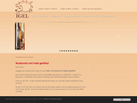 hotel-igel.de Webseite Vorschau