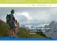 hundewandern.com Webseite Vorschau