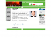 cdu-werdau.de Webseite Vorschau