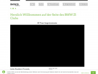 bmw-z1.de Webseite Vorschau