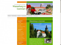 wasserburg-gommern.de Webseite Vorschau