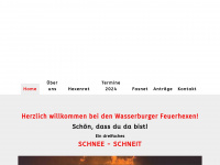 wasserburger-feuerhexen.de Webseite Vorschau