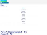 wasserkunst.ch Webseite Vorschau