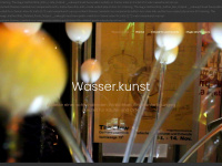 wasserkunst.at Webseite Vorschau