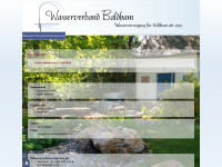 wasserverband-baldham.de Webseite Vorschau