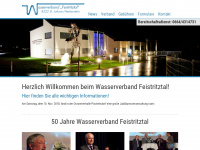 wasserverband-feistritztal.at Webseite Vorschau