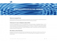 wasserversorgung-henau.ch Webseite Vorschau