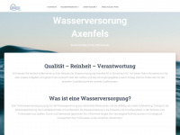 wasserversorgung-axenfels.ch Webseite Vorschau