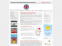 wasserwacht-mv.de Webseite Vorschau