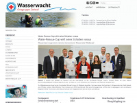wasserwacht-zwiesel.de Webseite Vorschau