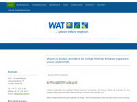 wat-gmbh.ch Webseite Vorschau