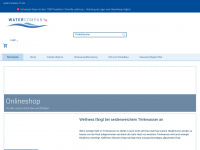 watercompany.ch Webseite Vorschau
