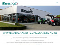 waterhoff.de Webseite Vorschau