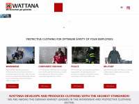 wattana.de Webseite Vorschau