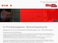 wavelab.ch Webseite Vorschau