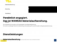 waweag.ch Webseite Vorschau