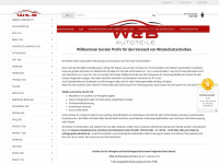 wb-autoteile.de Webseite Vorschau