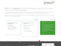 wbg-hilchenbach.de Webseite Vorschau