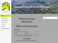 wbg-sursee.ch Webseite Vorschau