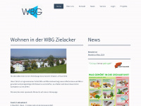 wbg-zielacker.ch Webseite Vorschau