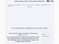 wbs-wien.at Webseite Vorschau
