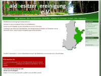 wbv-frankenwald.de Webseite Vorschau