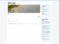 wbv-ohl.de Webseite Vorschau