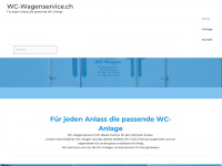 wc-wagenservice.ch Webseite Vorschau