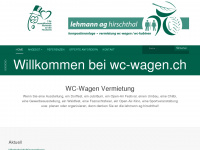 wc-wagen.ch Webseite Vorschau