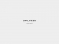 wdf.de Webseite Vorschau