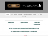 wdsecurity.ch Webseite Vorschau