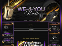 we-4-you-radio.de Webseite Vorschau