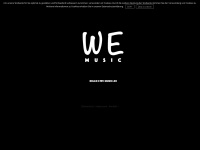we-music.de Webseite Vorschau