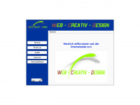 web-creativ-design.de Webseite Vorschau