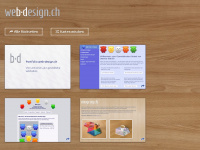 web-design.ch Webseite Vorschau