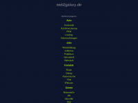 web2galaxy.de Webseite Vorschau