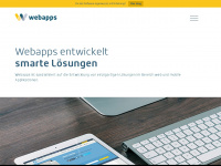 webapps.ch Webseite Vorschau
