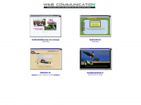 webcommunication.ch Webseite Vorschau