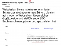 webdesign-swiss.ch Webseite Vorschau
